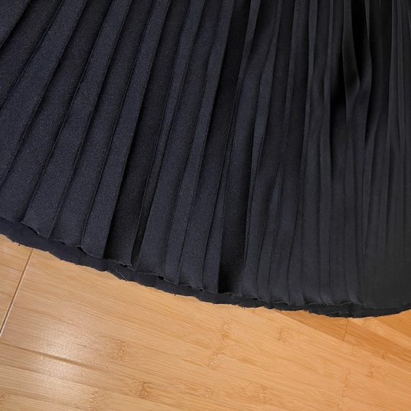 Wm Zara Pleated Maxi Skirt - Picture 3 of 6